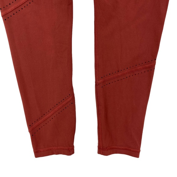 ATHLETA Leggings It's a Wrap 7/8 Tight Yoga Workout Orange 566805 - Picture 6 of 9